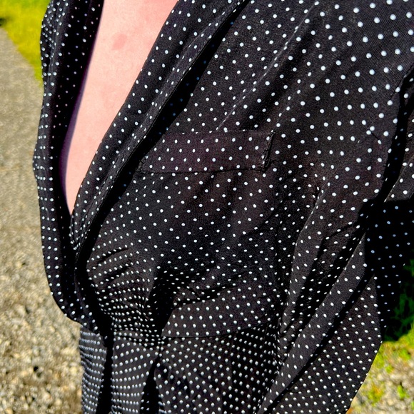Vintage, polka dot blazer - Picture 5 of 6